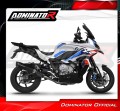 impianto di scarico completo con silenziatore DOMINATOR Full System HP6 nero adatto alla moto BMW S1000XR 2020 - 2026 5