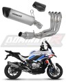 impianto di scarico completo con silenziatore DOMINATOR Full System titanio HP6 EX adatto alla moto BMW S1000XR 2020 - 2026