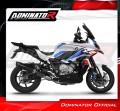 impianto di scarico completo con silenziatore DOMINATOR Full System HP6 nero EX adatto alla moto BMW S1000XR 2020 - 2026 5