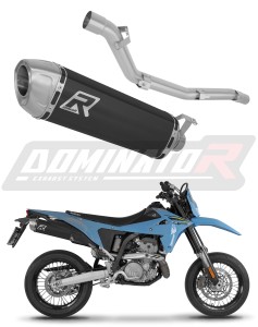 Suzuki DR-Z4SM / DR-Z4S 2025 - 2026 Terminale di Scarico Marmitta Silenziatore S6 NERO + dB killers