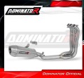 complete exhaust system with muffler DOMINATOR Full System S3 fits to Triumph Daytona 660 2024  2026 3