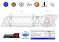 exhaust muffler DOMINATOR GP1 fits to Yamaha FZS FAZER 600 1998  2003 2