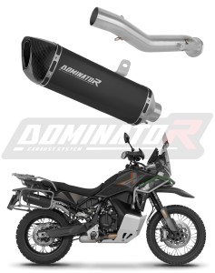 CF MOTO 1000 MT-X 2026 Terminale di Scarico Marmitta Silenziatore HP6 NERO + dB killer