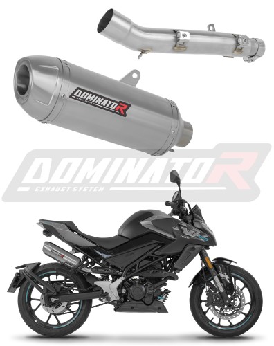CF MOTO 125 NK 2025 - 2026 Terminale di Scarico Marmitta Silenziatore S3 + dB killer