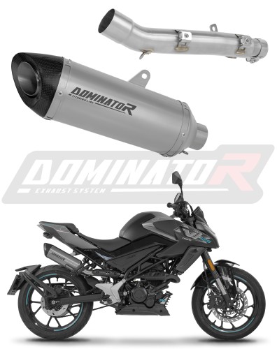 CF MOTO 125 NK 2025 - 2026 wydech tłumik tytanowy HP8 + dB killer