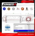 CF MOTO 125 NK 2025 - 2026 Terminale di Scarico Marmitta Silenziatore S3 NERO + dB killer 5