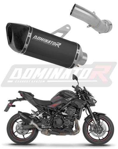 scarico silenziatore DOMINATOR HP6 nero adatto per Kawasaki Z900 2025 2026