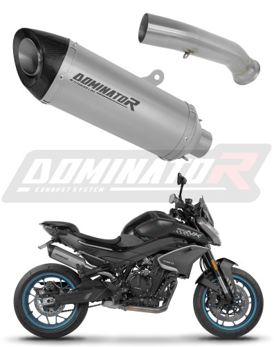 scarico silenziatore DOMINATOR titanio hp8 adatto alla moto CF MOTO 800 NK 2023 2026