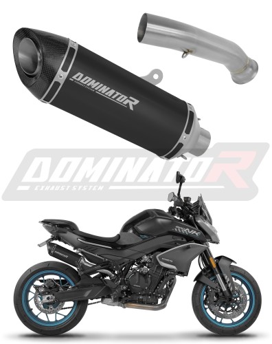 scarico silenziatore DOMINATOR HP8 nero adatto alla moto CF MOTO 800 NK 2023 2026