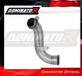 decat silenziatore centrale DOMINATOR Mid pipe adatto alla moto CF MOTO 800 NK 2023 2026 2