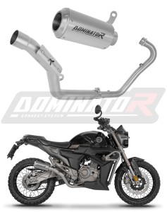 Zontes G1 Scrambler 125 2025 - 2026 Impianto di scarico Collettori Marmitta Silenziatore GPS + dB killer