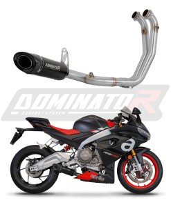 Aprilia RS 660 2025 - 2026 Impianto di scarico Collettori Marmitta Silenziatore HP8 NERO + dB killer