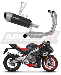 Aprilia RS 660 2025 - 2026 Impianto di scarico Collettori Marmitta Silenziatore S6 NERO EX + dB killer