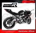 ZX6R ZX636 LOW LEVEL EXHAUST Kawasaki Muffler Auspuff Sportauspuff Silencer Echappement Silencieux Scarico Scarichi Escape Wydech Tłumik Carbon Tip HP3 2009 - 2016 Dominator 2