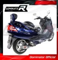 BURGMAN 400 EXHAUST Suzuki Muffler Auspuff Sportauspuff Silencer Echappement Silencieux Scarico Scarichi Escape Wydech Tłumik GP 1 1998 - 2002 Dominator 2