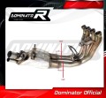 S1000RR Exhaust Cat Eliminator Catalyst Catalytic Converter Linkpipe Decat Downpipe 2017 - 2018 DOMINATOR 6
