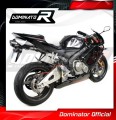CBR 600RR EXHAUST Honda Muffler Auspuff Sportauspuff Silencer Echappement Silencieux Scarico Scarichi Escape Wydech Tłumik Carbon Tip HP2 2005 - 2006 Dominator 2