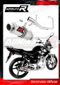 YBR 125 EXHAUST Yamaha Muffler Auspuff Sportauspuff Silencer Echappement Silencieux Scarico Scarichi Escape Wydech Tłumik GP 1 2009 - 2018 DOMINATOR 