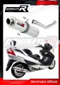 BURGMAN 400 EXHAUST Suzuki Muffler Auspuff Sportauspuff Silencer Echappement Silencieux Scarico Scarichi Escape Wydech Tłumik ROUND 2003 - 2006 Dominator 